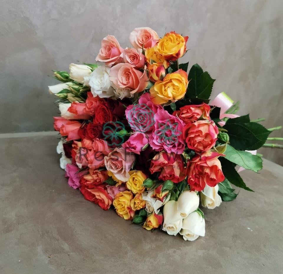 Букет цветов из: Розы в Серебряных Прудах