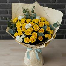 Букет цветов из:  Розы в Серебряных Прудах