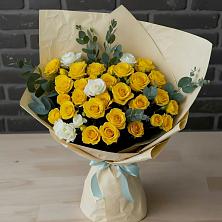 Букет цветов из:  Розы в Серебряных Прудах