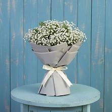 Букет цветов из:  Гипсофила в Серебряных Прудах