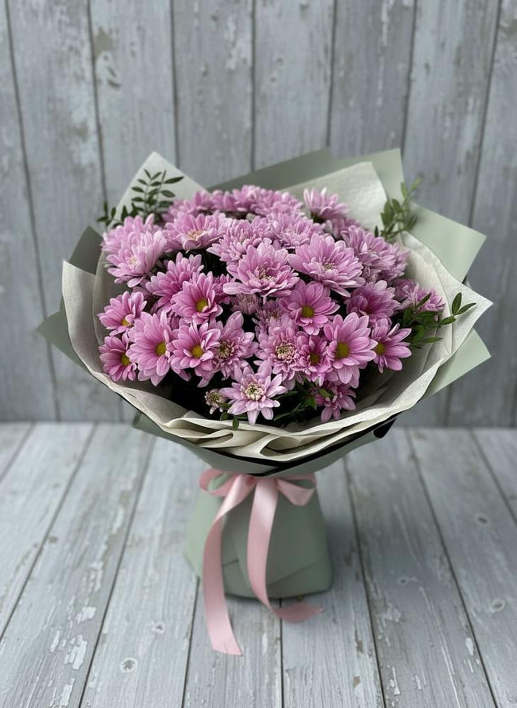 Букет цветов из: Хризантемы в Серебряных Прудах