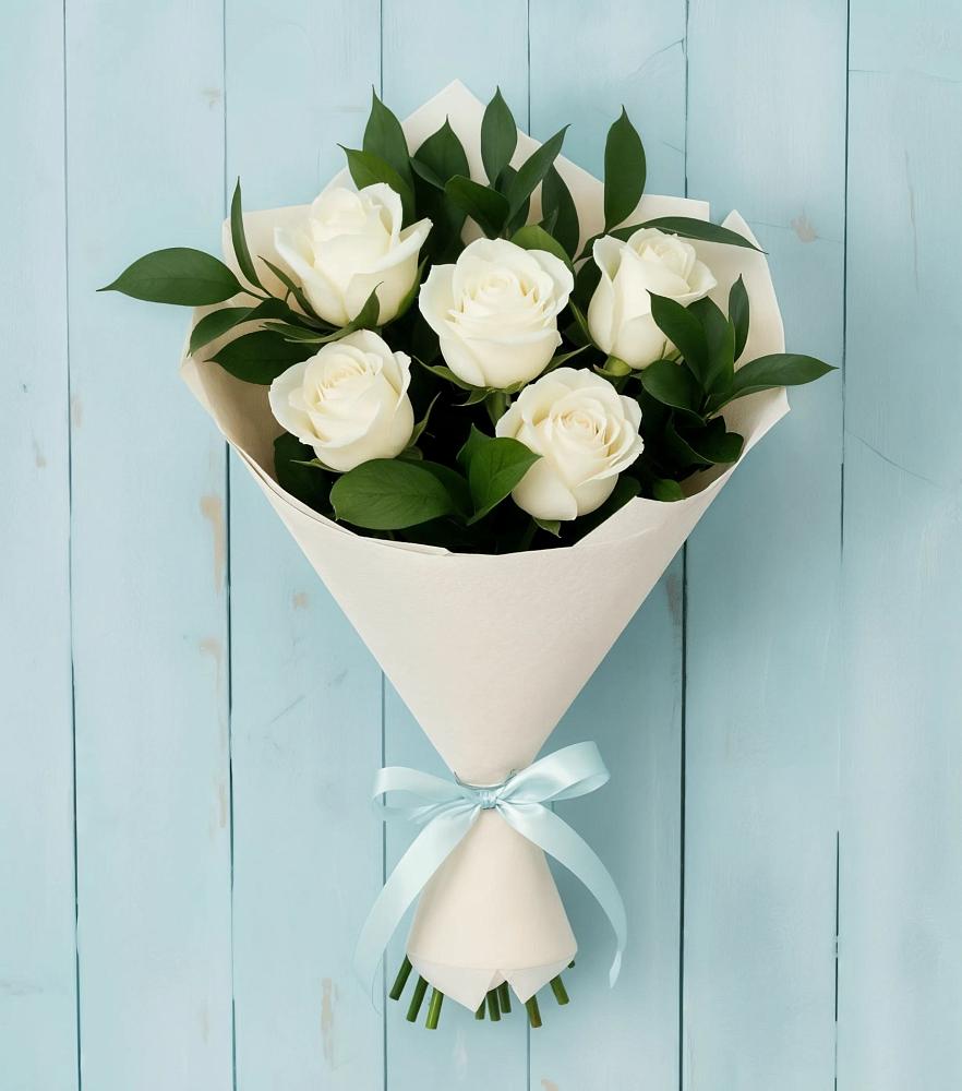 Букет цветов из: Розы в Серебряных Прудах