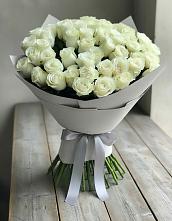 Букет 35 Белых роз в Серебряных Прудах