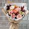 Букет цветов из: Гвоздики, Хризантемы и Розы в Серебряных Прудах