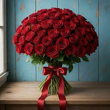 Букет Красные розы Блэк Меджик в Серебряных Прудах