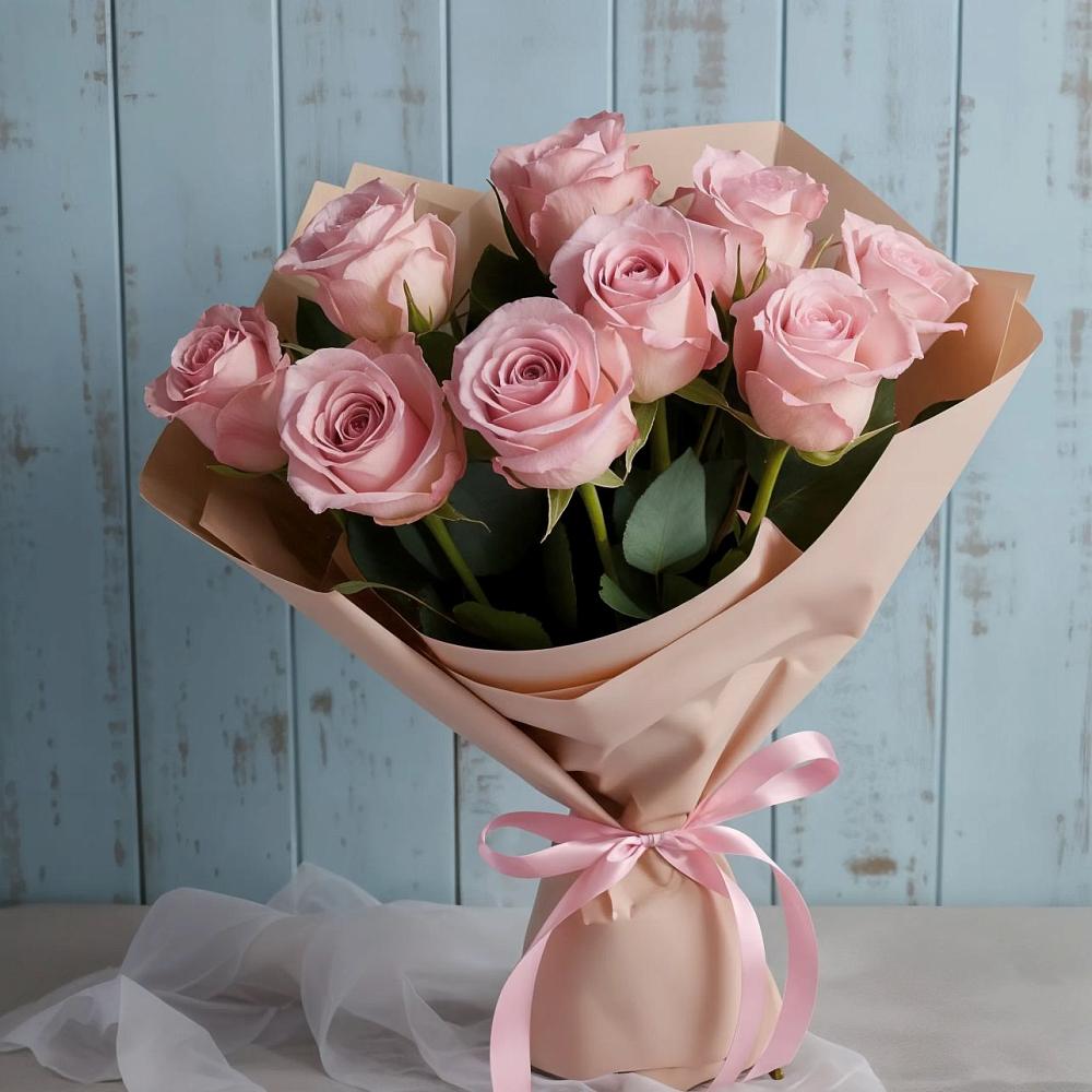 Букет цветов из: Розы в Серебряных Прудах