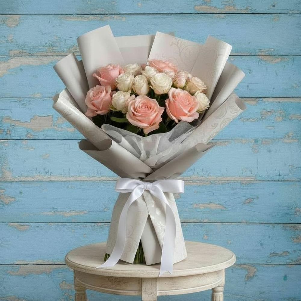 Букет цветов из: Розы в Серебряных Прудах