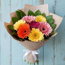 Букет цветов из:  Герберы в Серебряных Прудах