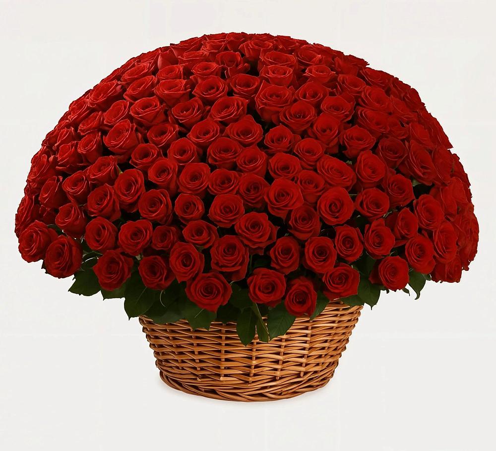 Премиум букет из: Розы в Серебряных Прудах