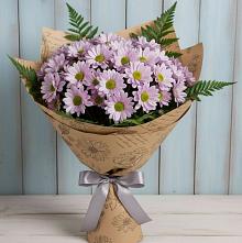 Букет цветов из:  Хризантемы #REPLACE_PRED# Серебряных Прудах