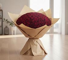 Букет 101 Красная роза в Серебряных Прудах