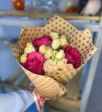Букет цветов из:  Розы #REPLACE_PRED# Серебряных Прудах