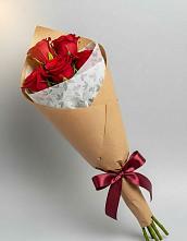 Букет цветов из:  Розы в Серебряных Прудах