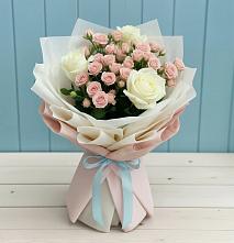 Букет цветов из:  Розы #REPLACE_PRED# Серебряных Прудах