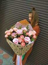 Букет цветов из:  Розы #REPLACE_PRED# Серебряных Прудах