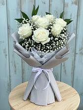 Букет цветов из:  Розы в Серебряных Прудах