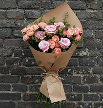 Букет цветов из:  Розы #REPLACE_PRED# Серебряных Прудах