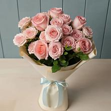 Букет Розовый шарм в Серебряных Прудах