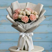 Букет цветов из:  Розы в Серебряных Прудах