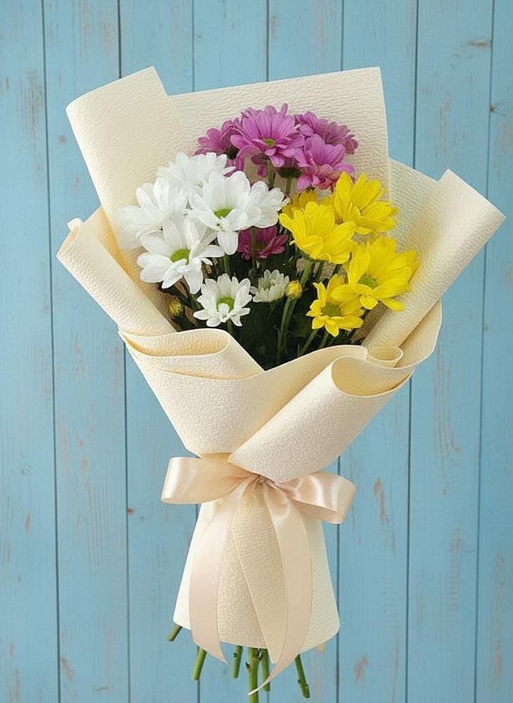 Букет цветов из: Хризантемы в Серебряных Прудах