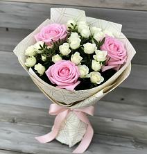 Букет цветов из:  Розы в Серебряных Прудах
