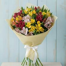 Букет цветов из:  Альстромерии в Серебряных Прудах