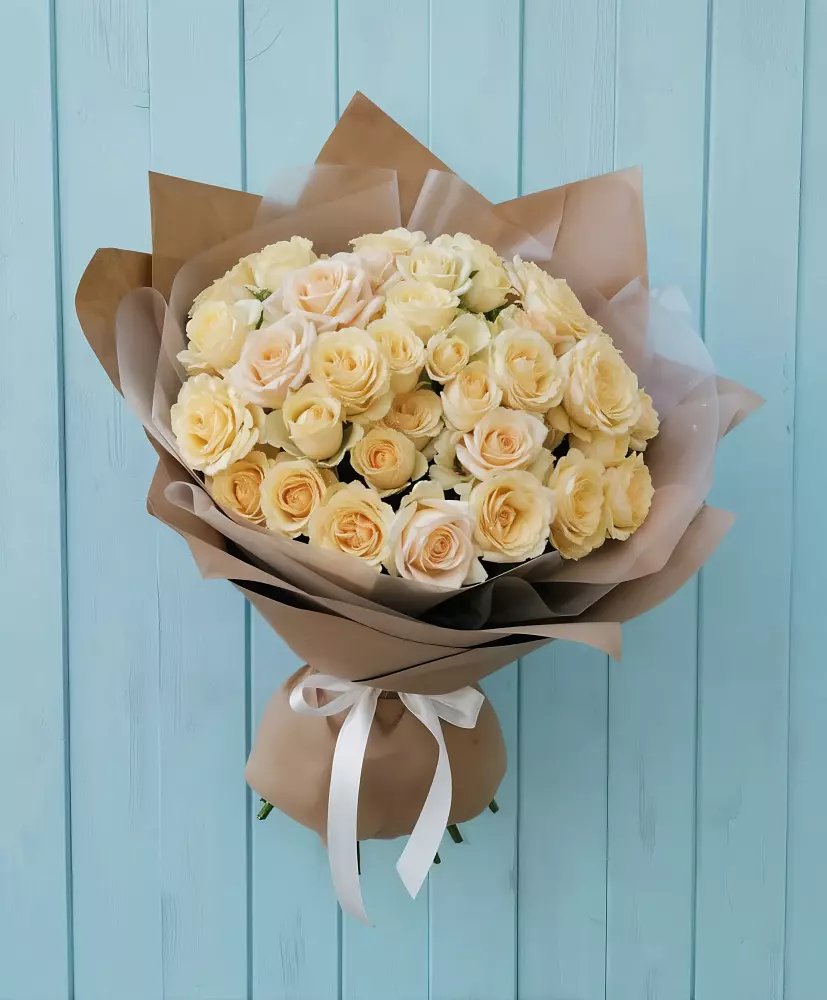 Букет Кремовое облако в Серебряных Прудах