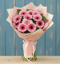Букет цветов из:  Герберы в Серебряных Прудах